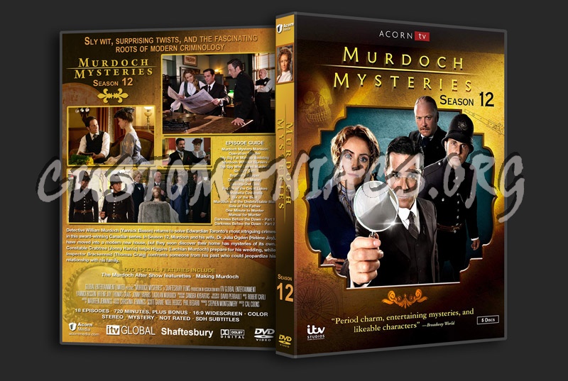 Murdoch Mysteries - Season 12 dvd cover