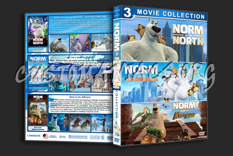 Norm of the North Triple Feature dvd cover