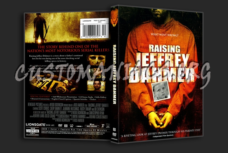 Rasing Jeffrey Dahmer dvd cover