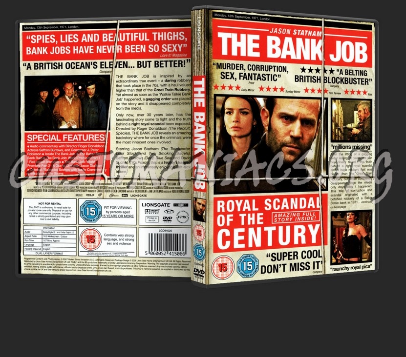 The Bank Job dvd cover