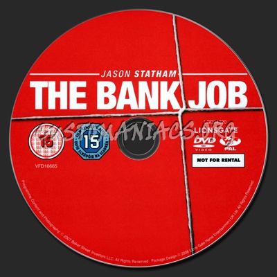 The Bank Job dvd label