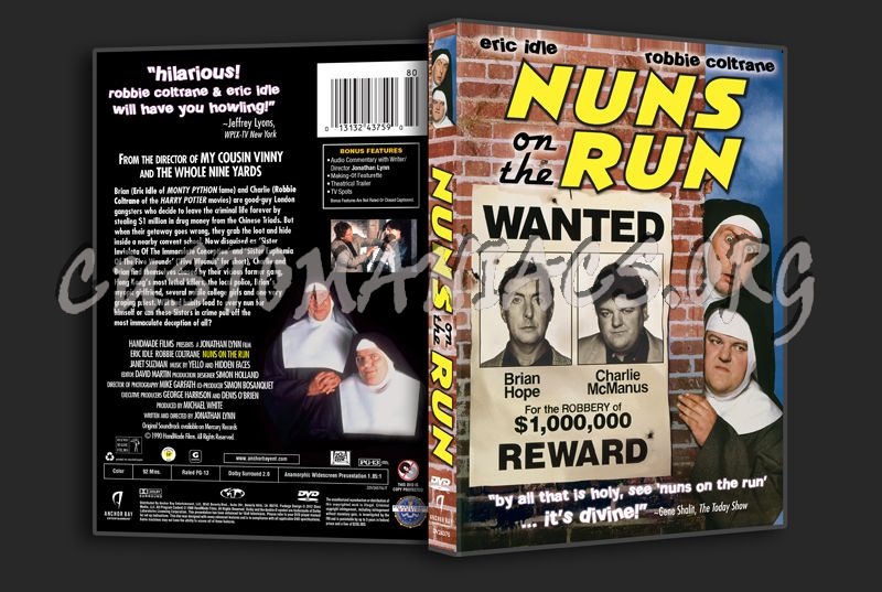 Nuns on the Run dvd cover