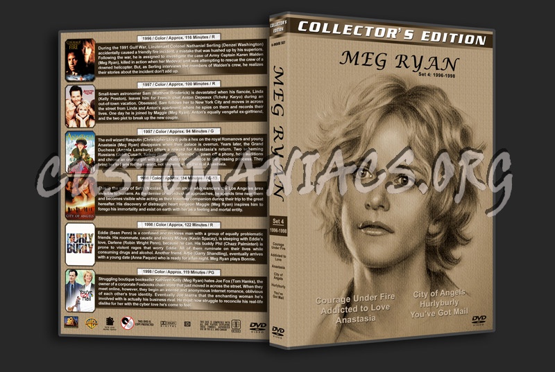 Meg Ryan Filmography - Set 4 (1996-1998) dvd cover