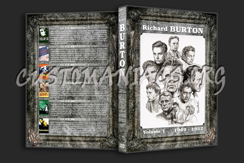 Richard Burton Filmography - Volume 1 (1949-1952) dvd cover