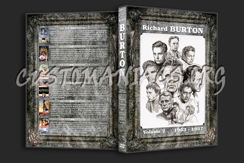 Richard Burton Filmography - Volume 2 (1953-1957) dvd cover