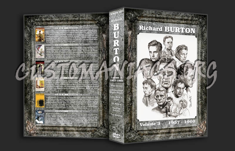 Richard Burton Filmography - Volume 3 (1957-1960) dvd cover