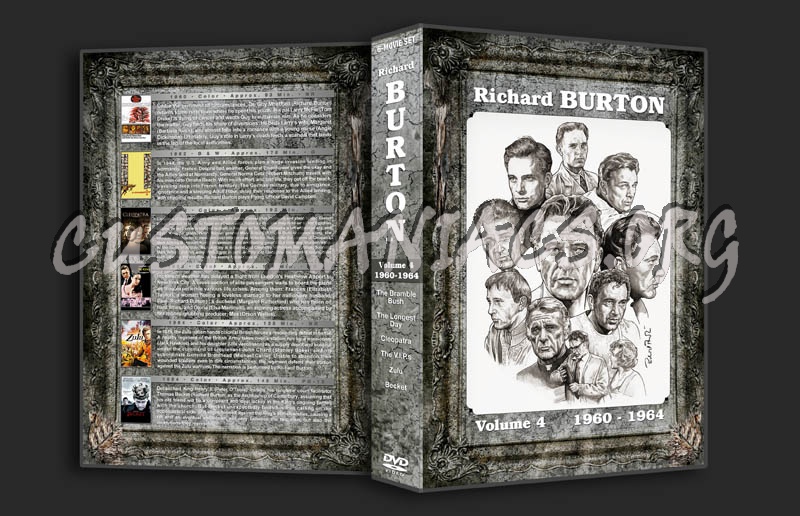 Richard Burton Filmography - Volume 4 (1960-1964) dvd cover