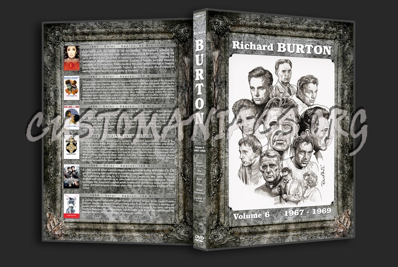 Richard Burton Filmography - Volume 6 (1967-1969) dvd cover