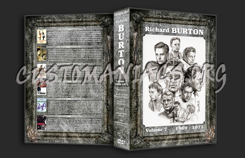 Richard Burton Filmography - Volume 7 (1969-1971) dvd cover