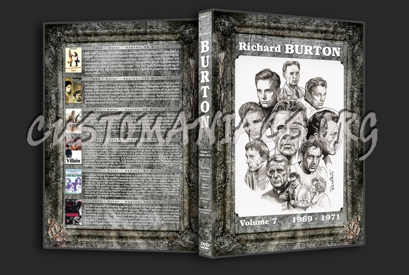 Richard Burton Filmography - Volume 7 (1969-1971) dvd cover