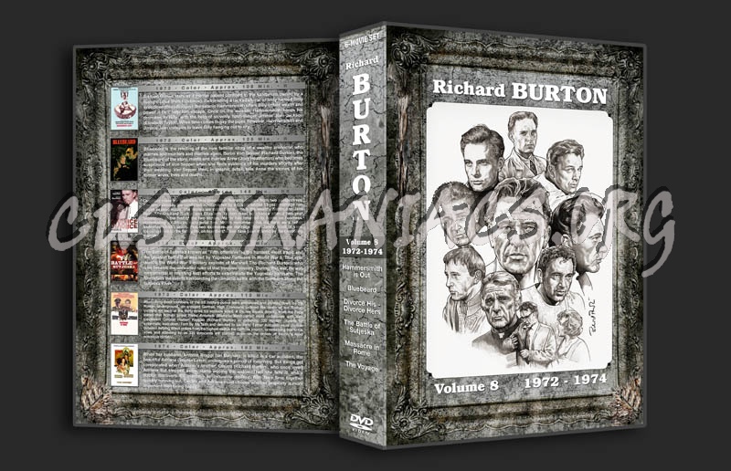 Richard Burton Filmography - Volume 8 (1972-1974) dvd cover