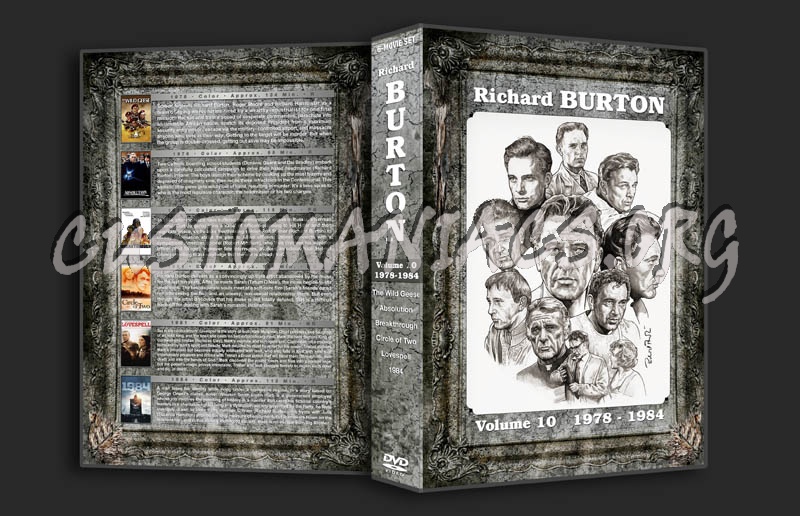 Richard Burton Filmography - Volume 10 (1978-1984) dvd cover