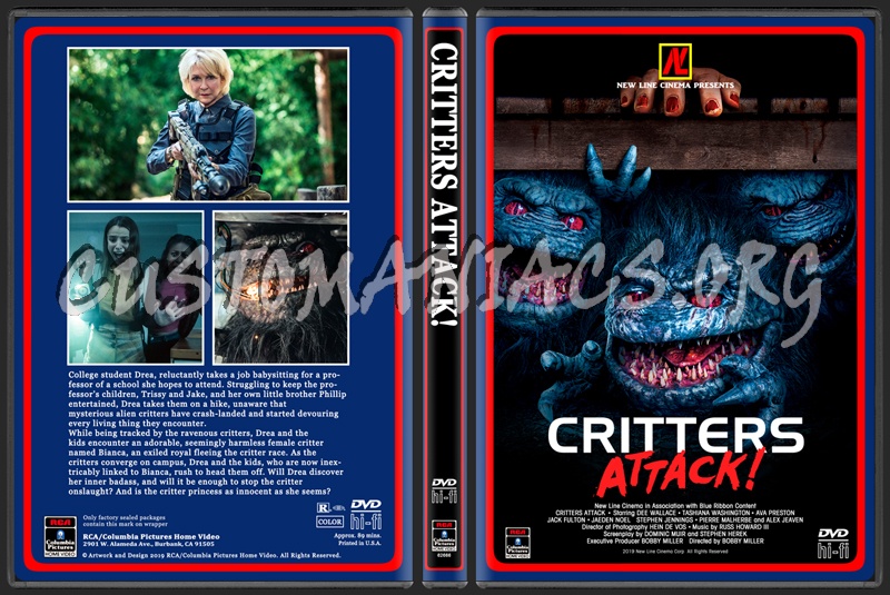 Critters Attack dvd cover