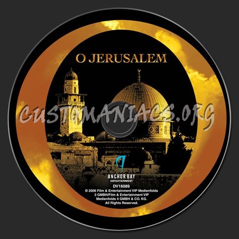 O Jerusalem dvd label