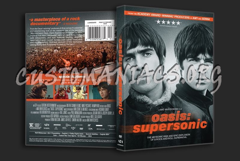 Oasis Supersonic dvd cover