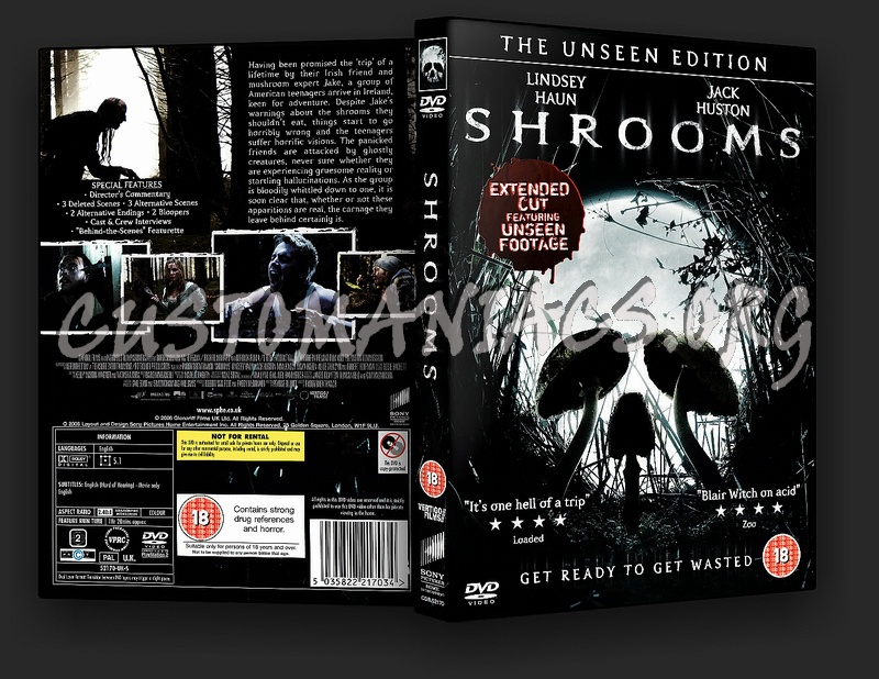 Shrooms: The Unseen Edition dvd cover