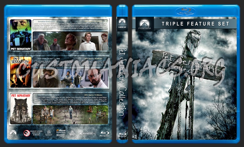 Pet Sematary Collection blu-ray cover
