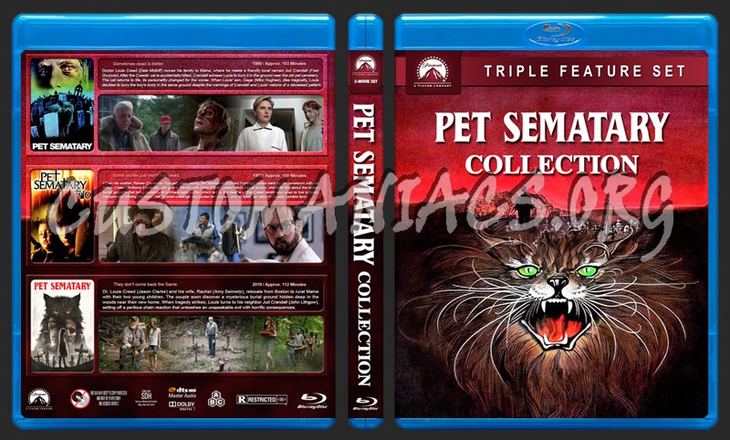 Pet Sematary Collection blu-ray cover