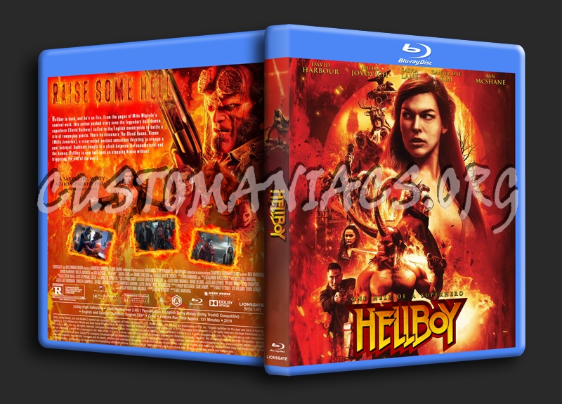 Hellboy (2019) dvd cover