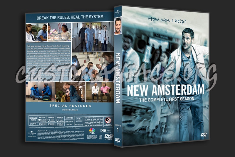 New Amsterdam - Season 1 dvd cover