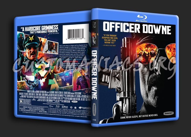 Officer Downe blu-ray cover
