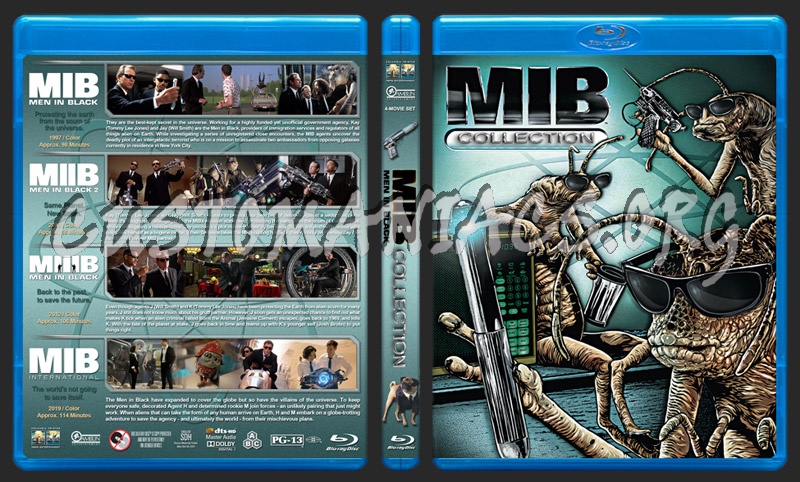 Men in Black Collection blu-ray cover