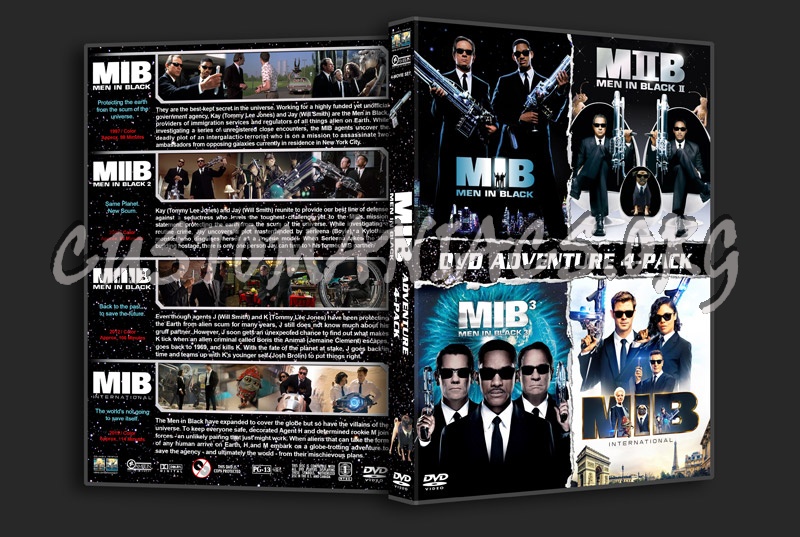 Men in Black 4-Pack dvd cover