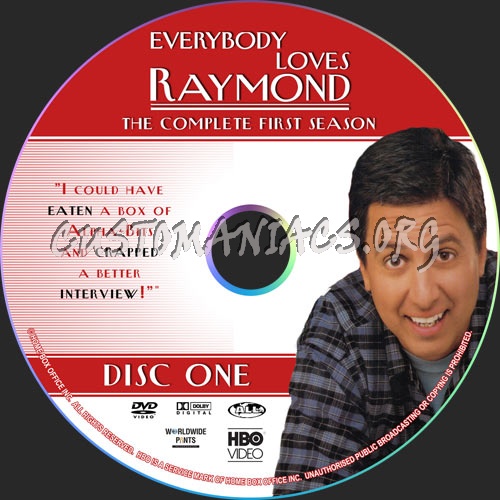 Everybody Loves Raymond - All Seasons dvd label