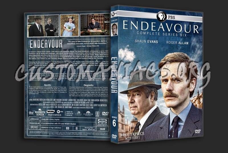 Endeavour - Season 6 dvd cover