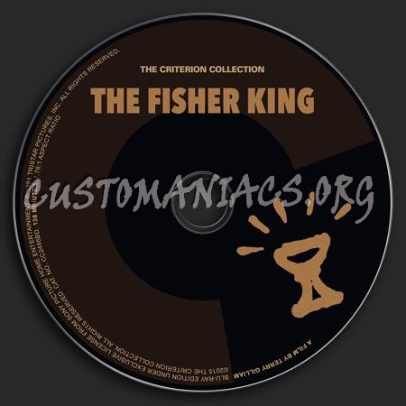 764 - The Fisher King dvd label