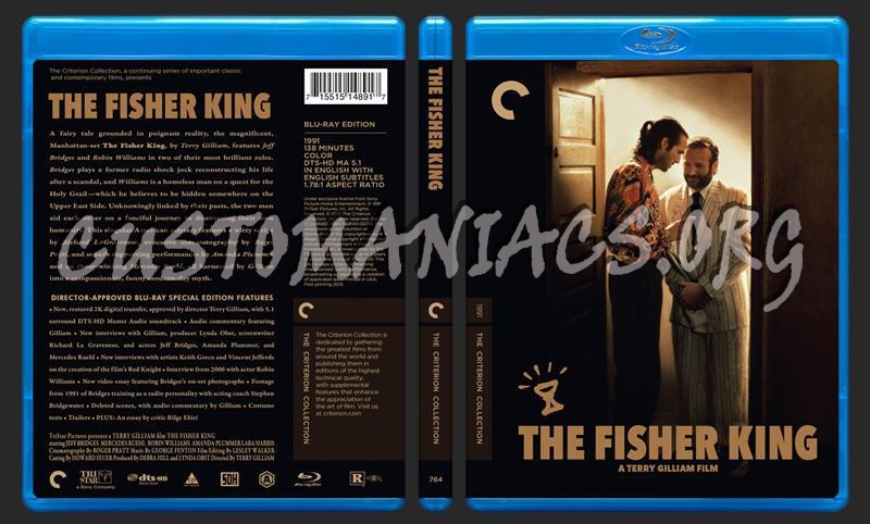 764 - The Fisher King blu-ray cover