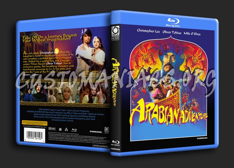 Arabian Adventure blu-ray cover