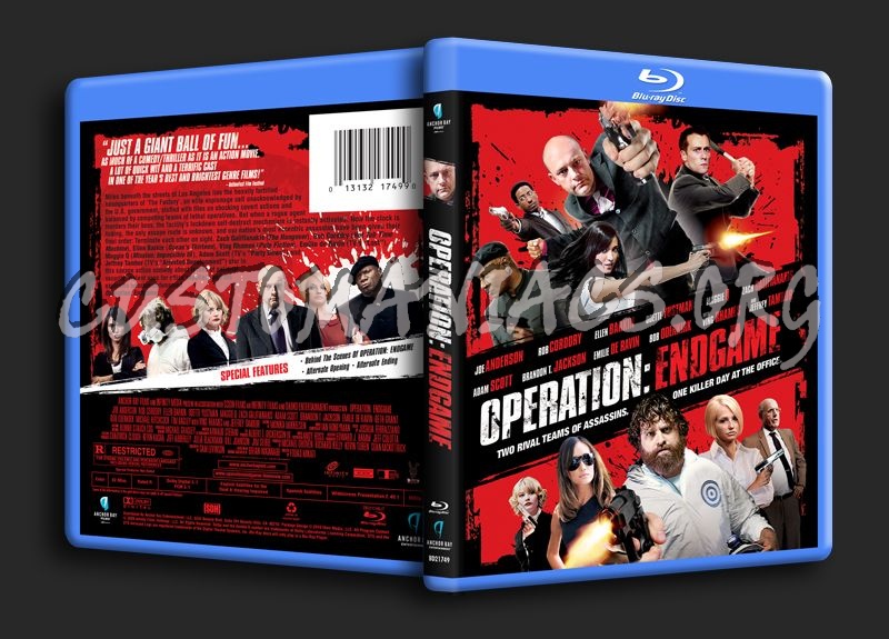 Operation Endgame blu-ray cover