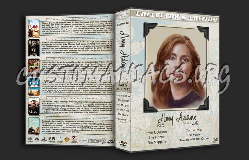 Amy Adams Filmography - Set 5 (2010-2012) dvd cover
