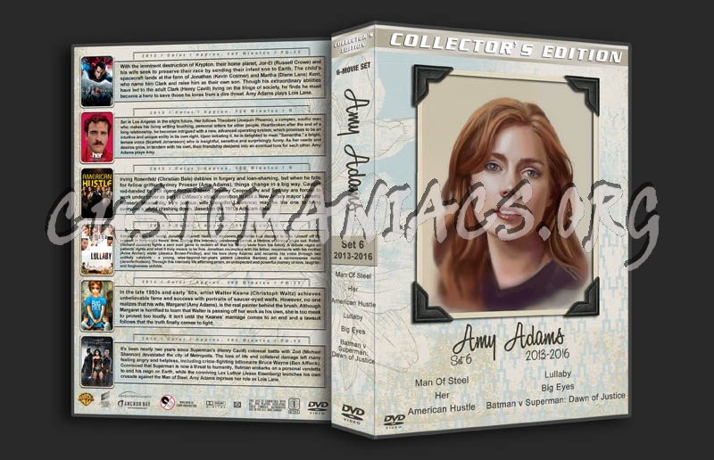 Amy Adams Filmography - Set 6 (2013-2016) dvd cover