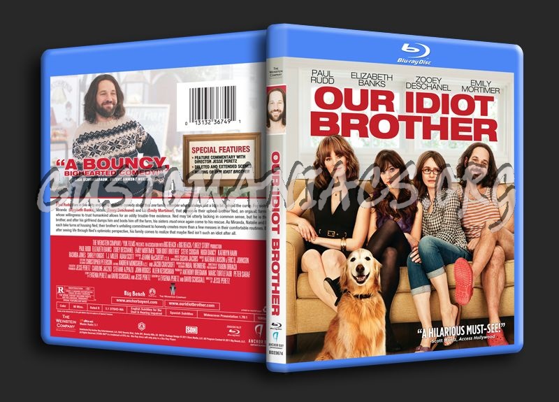 Our Idiot Brother blu-ray cover