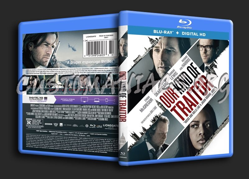 Our Kind of Traitor blu-ray cover