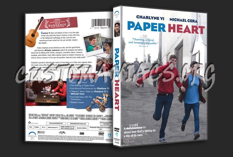 Paper Heart dvd cover