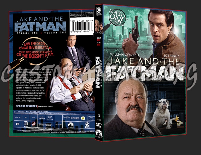 Jake and the Fatman Season 1 Volume 1 dvd cover