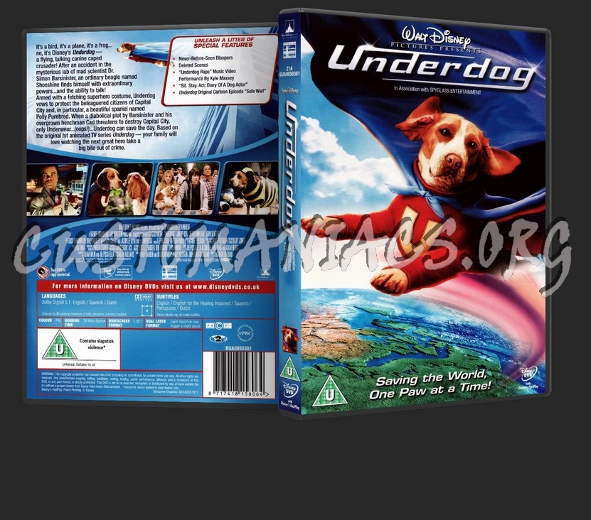 Underdog dvd cover
