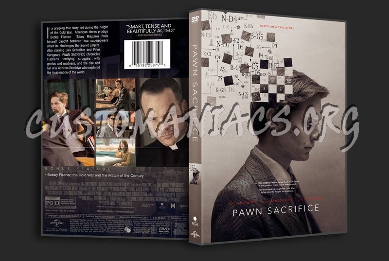 Pawn Sacrifice dvd cover