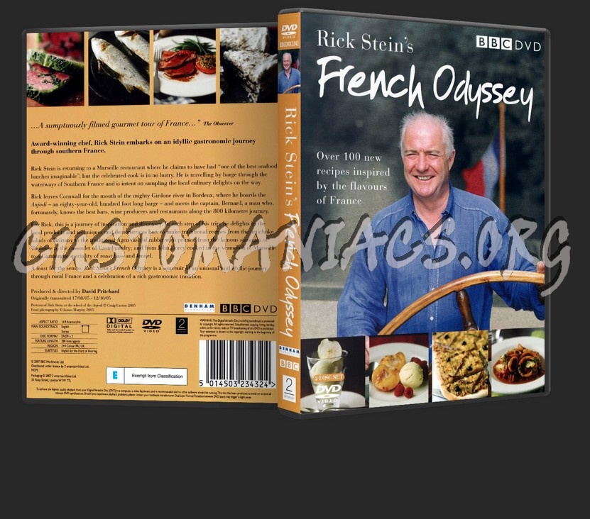 Rick Stein's French Odyssey dvd cover