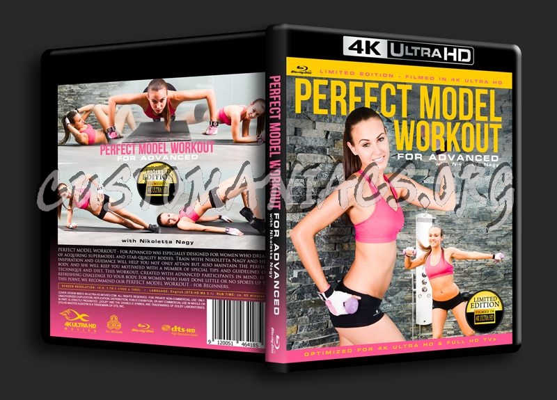 Perfect Model Workout for Advanced blu-ray cover