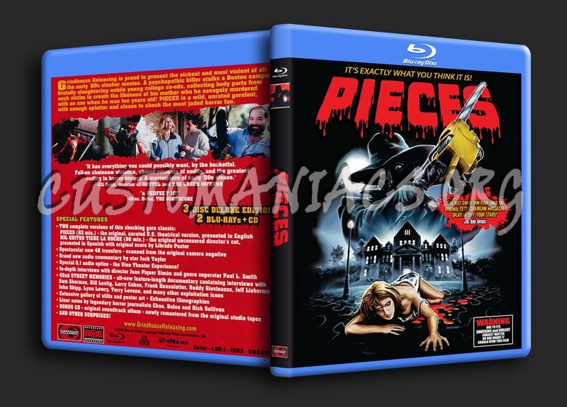 Pieces blu-ray cover