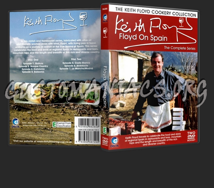 Keith Floyd: Floyd On Spain dvd cover