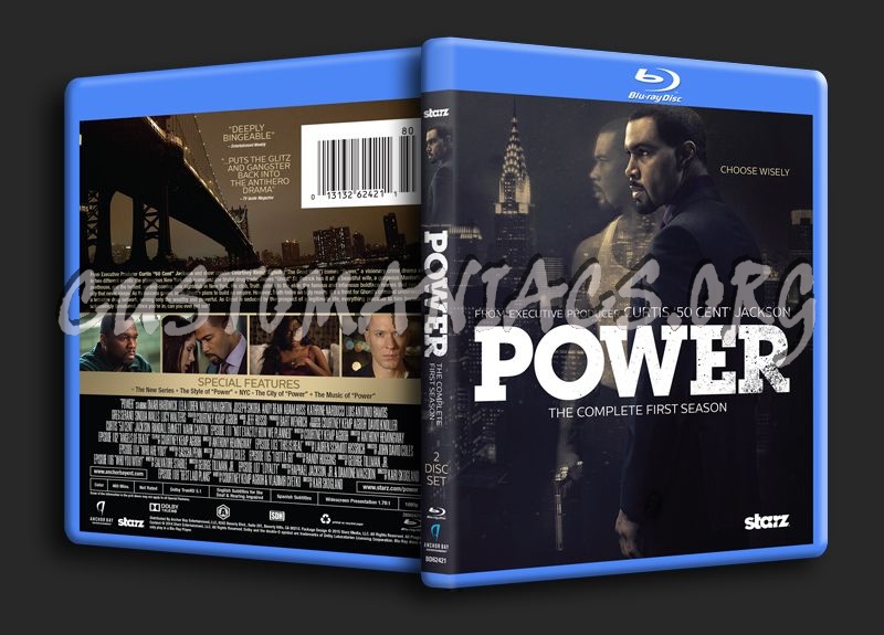 Power Season 1 blu-ray cover