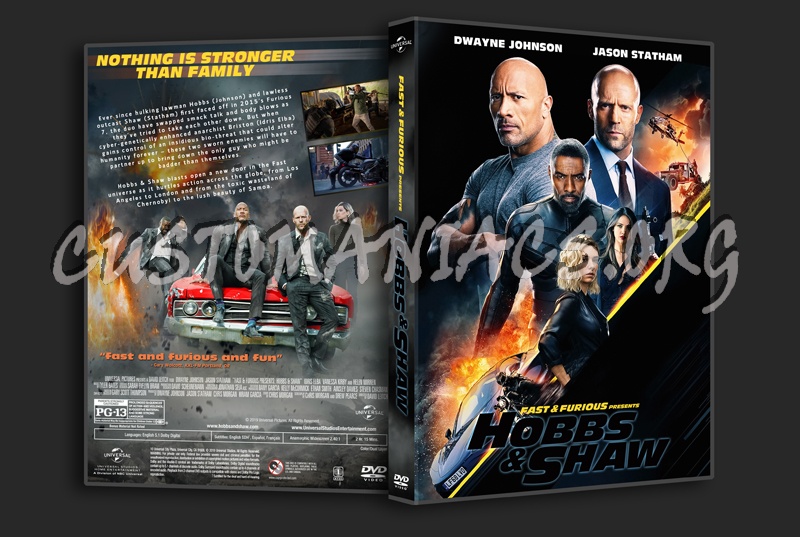 Fast & Furious Presents Hobbs & Shaw dvd cover