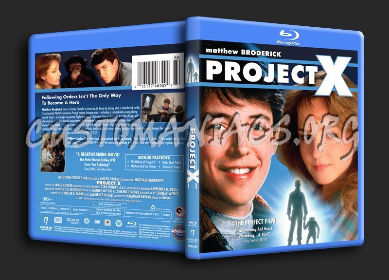 Project X blu-ray cover