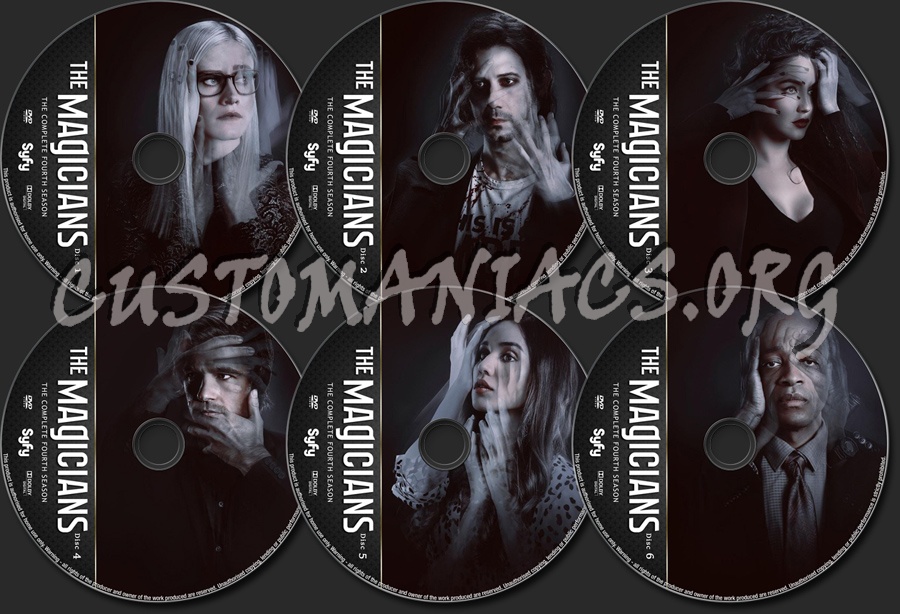 The Magicians Season 4 dvd label