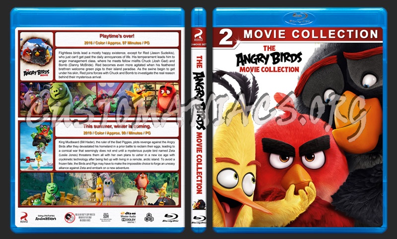 Angry Birds Collection blu-ray cover